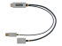 StarTech.com 1ft (30cm) HDMI to DisplayPort Adapter, Active 4K 60Hz HDMI Source to DP Monitor Adapter Cable, USB Bus Powered, HDMI 2.0 to DisplayPort Converter for Laptops/PC - Höger sida