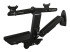 StarTech.com Wall Mount Workstation, Articulating Full Motion Standing Desk w/ Height Adjustable Dual VESA Monitor & Keyboard Tray Arm, Mouse/Scanner Holders, Ergonomic Wall Mounted Desk - Tillbaka