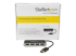 StarTech.com Bärbar USB 2.0-hubb med 4 portar och inbyggd kabel - Framsidan