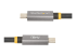StarTech.com 3ft (1m) USB4 Cable, USB-IF Certified USB-C Cable, 40 Gbps, USB Type-C Data Transfer Cable, 100W Power Delivery, 8K 60Hz, Compatible w/Thunderbolt 4/3/USB 3.2 - Närbild