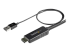 StarTech.com 3 m HDMI till DisplayPort-kabel - Höger vinkel