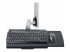 StarTech.com Wall Mount Workstation, VESA Mount For 32" Monitors (22lb/10kg), Fully Articulating Arms For Single Monitor Mount & Keyboard Tray, Includes Desktop Computer/PC Bracket - Närbild